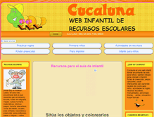 Tablet Screenshot of cucaluna.com